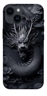 Чехол на Apple iPhone 14 (6.1") black dragon фото 1 из 1