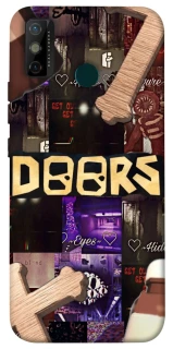 Чехол на TECNO Spark 6 Go Roblox doors dark mode фото 1 из 1