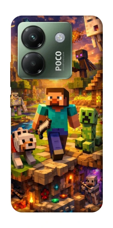 Чохол на Xiaomi Poco M7 pro 5G Minecraft v6 фото 1 з 1