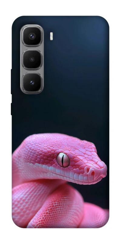 Чохол на Infinix Hot 60 Pro+ Рожева змія фото 1 з 1