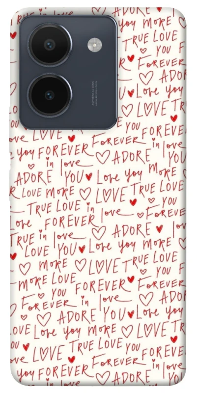 Чехол на Vivo Y36 Love aesthetic ver.4 фото 1 из 1