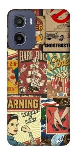 Чехол на Motorola Moto G05 Retro collage ver.2 фото 1 из 1