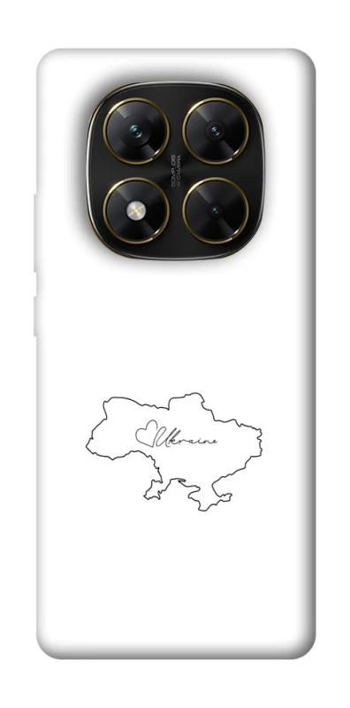 Чохол на Xiaomi Poco X7 Ukraine map фото 1 з 1