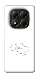 Чохол на Xiaomi Poco X7 Ukraine map фото 1 з 1