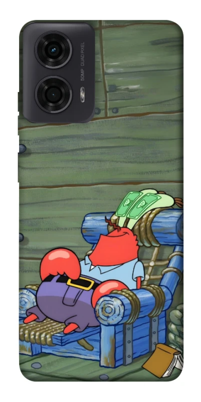 Чохол на Motorola Moto G24 Mr.Krabs фото 1 з 1