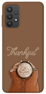 Чехол на Samsung Galaxy A32 (A325F) 4G Thankful coffee фото 1 из 1