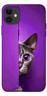 Чохол на Apple iPhone 11 (6.1") Кіт-підглядач фото 1 з 1