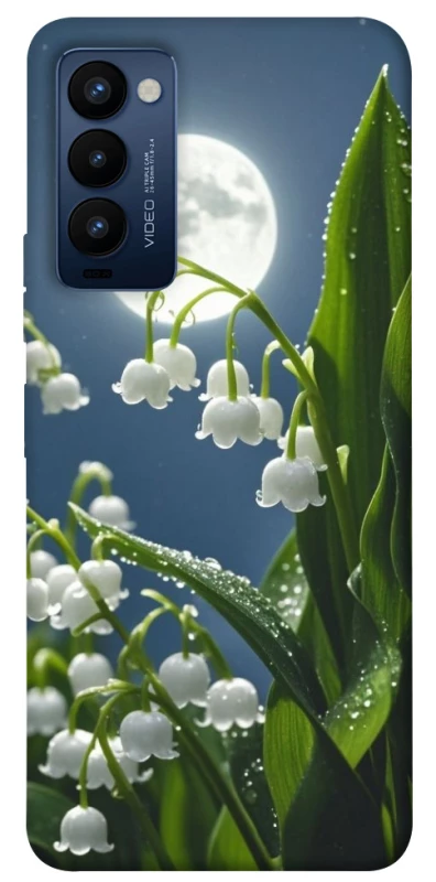 Чехол на TECNO Camon 18 Flowers v25 фото 1 из 1