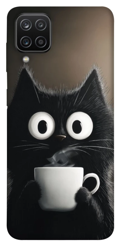 Чохол на Samsung Galaxy A12 morning cat фото 1 з 1