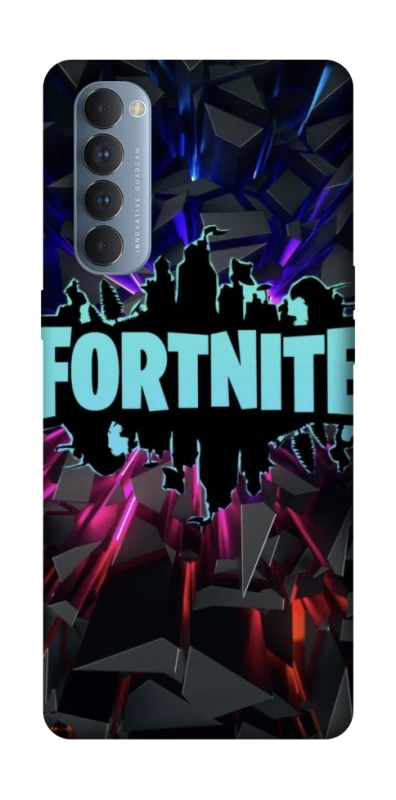 Чохол на Oppo Reno 4 Pro Fortnite logo ver.3 фото 1 з 1