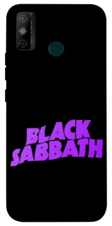 Чохол на TECNO Spark 6 Go Black Sabbath logo ver.1 фото 1 Чохол на TECNO Spark 6 Go Black Sabbath logo ver.1 фото 1 з 1