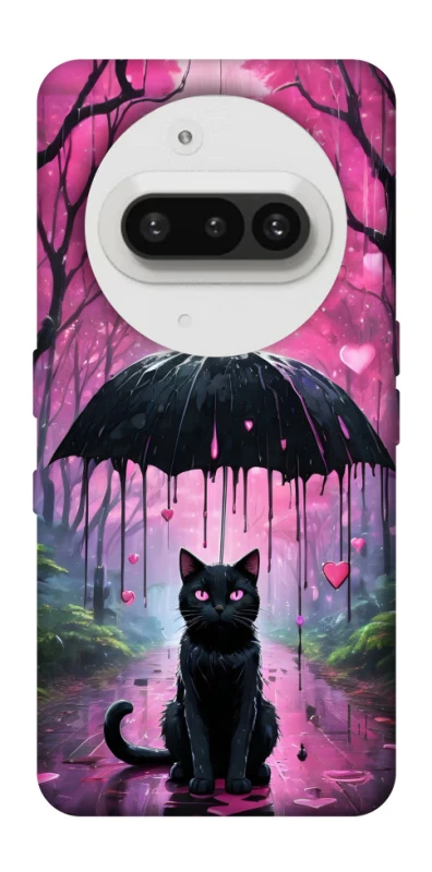 Чохол на Nothing Phone (3a) Black cat фото 1 з 1
