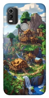 Чохол на Nokia C21 Plus Minecraft universe фото 1 з 1