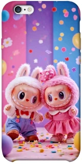 Чехол на Apple iPhone 6/6s plus (5.5") Labubu twins ver.3 фото 1 из 1