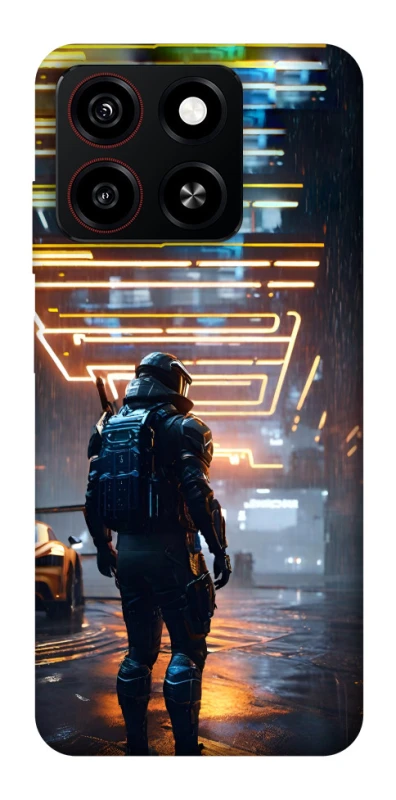 Чохол на ZTE Blade A35 4G Cyber character фото 1 з 1