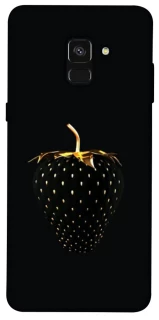 Чехол на Samsung A530 Galaxy A8 (2018) Черная клубника фото 1 из 1