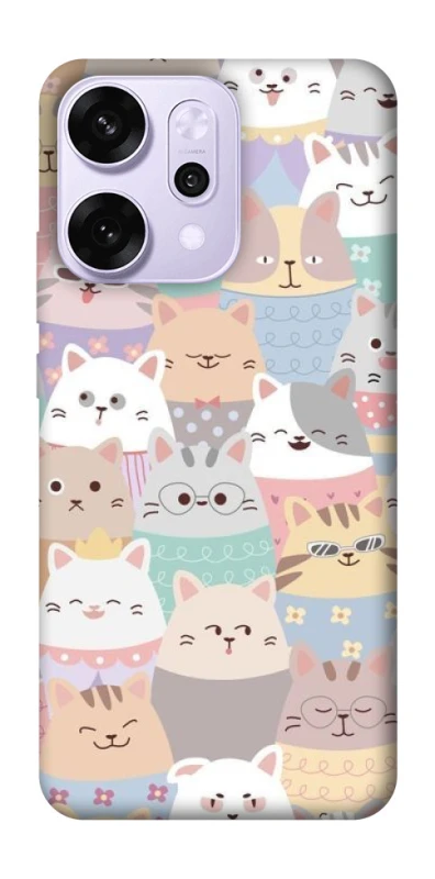 Чохол на Oppo Reno 14 Pro Funny Kittens ver.2 фото 1 з 1