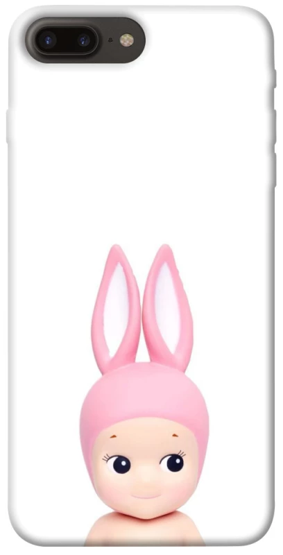 Чохол на Apple iPhone 7 plus / 8 plus Minimal Bunny Peek фото 1 з 1