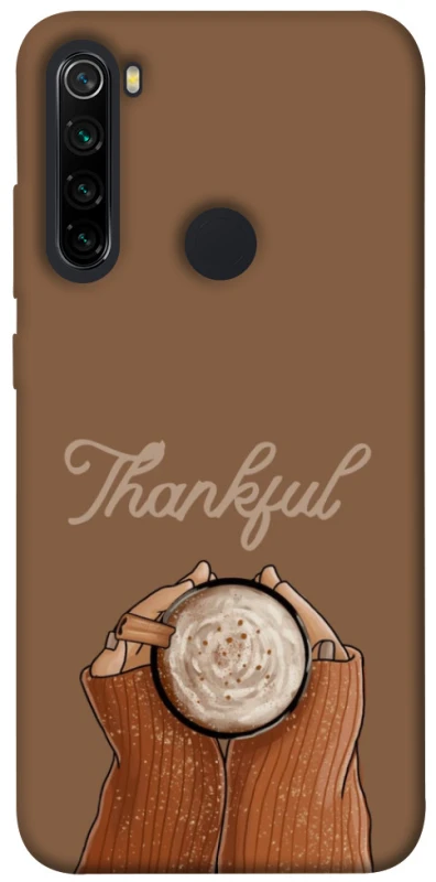 Чохол на Xiaomi Redmi Note 8 Thankful coffee фото 1 з 1