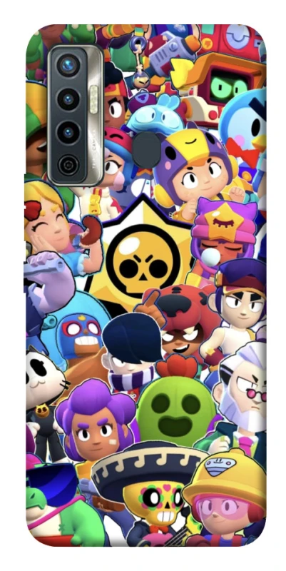 Чехол на TECNO Camon 17 Brawl Stars ver.5 фото 1 из 1