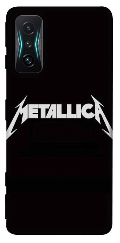 Чохол на Xiaomi Redmi K50 Gaming Metallica logo фото 1 з 1