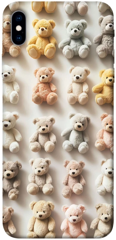 Чохол на Apple iPhone XS Max (6.5") Teddy Bears фото 1 з 1
