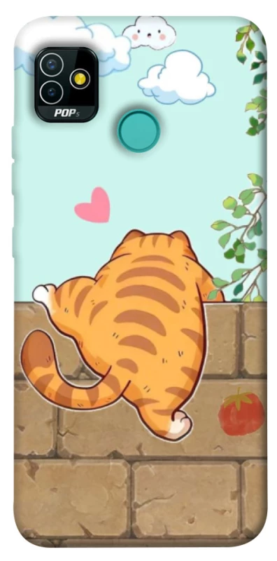 Чохол на TECNO POP 5 Cat the meow фото 1 з 1