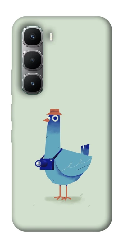 Чохол на Infinix Hot 60 Pro Голуб-детектив фото 1 з 1