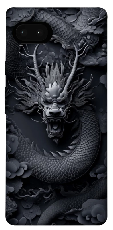 Чехол на Google Pixel 7a black dragon фото 1 из 1