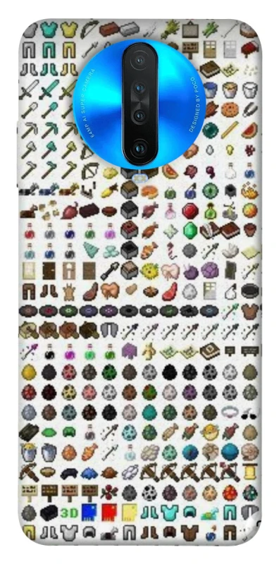 Чохол на Xiaomi Redmi K30 Minecraft v2 фото 1 з 1