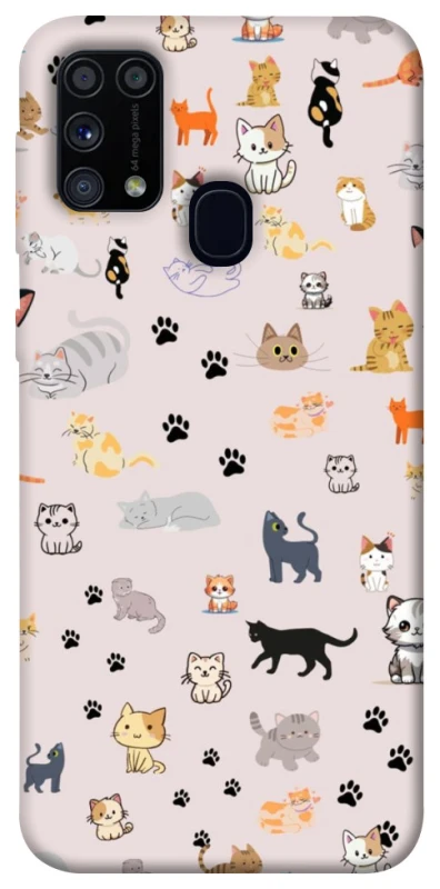 Чохол на Samsung Galaxy M31 Cat style ver.1 фото 1 з 1