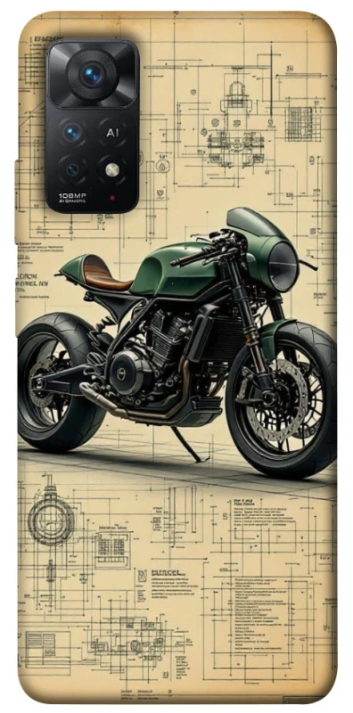 Чохол на Xiaomi Redmi Note 12 Pro 4G Bike model фото 1 з 1