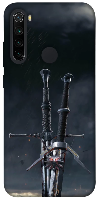 Чохол на Xiaomi Redmi Note 8 Мечі Ведьмака фото 1 з 1