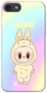 Чехол на Apple iPhone 7 / 8 (4.7") Fluffy Rainbow Labubu фото 1 из 1