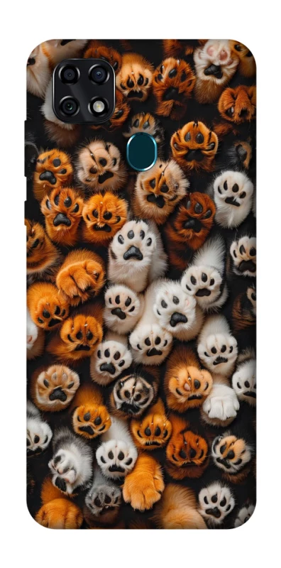 Чехол на ZTE Blade 20 Smart Сat paws фото 1 из 1
