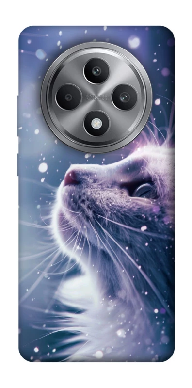 Чехол на Oppo Reno 12 F 4G Snow cat фото 1 из 1