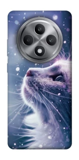 Чехол на Oppo Reno 12 F 4G Snow cat фото 1 из 1