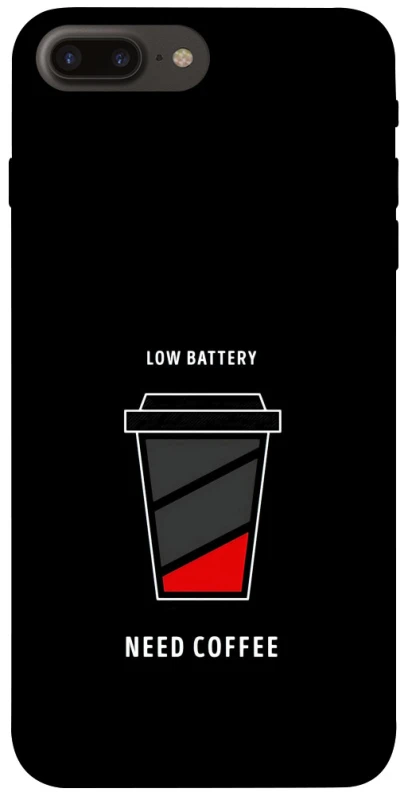 Чехол на Apple iPhone 7 plus / 8 plus Low battery фото 1 из 1