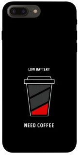 Чехол на Apple iPhone 7 plus / 8 plus Low battery фото 1 из 1