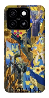 Чехол на ZTE Blade A55 4G Ukraine style ver.8 фото 1 из 1