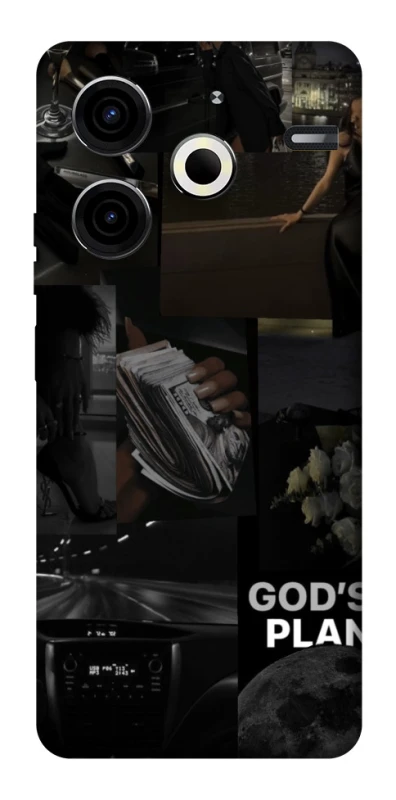 Чохол на TECNO Pova 6 Neo (LI6) God's plan фото 1 з 1