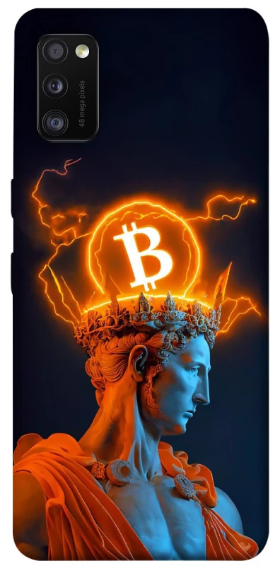 Чехол на Samsung Galaxy A41 Bitcoin God фото 1 из 1