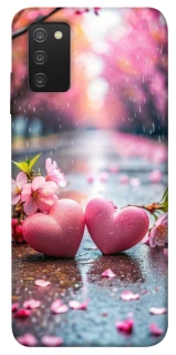 Чехол на Samsung Galaxy A03s Pink heart фото 1 из 1