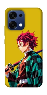 Чехол на Oppo A6 Pro 4G/5G Tanjiro Kamado v2 фото 1 из 2