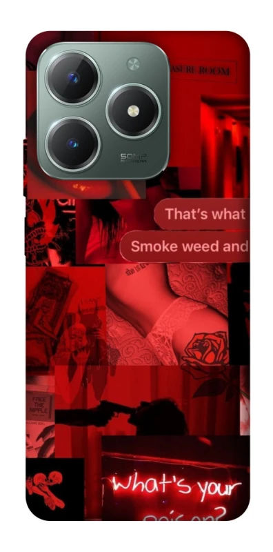 Чохол на Realme C61 Love collage ver.1 фото 1 з 1