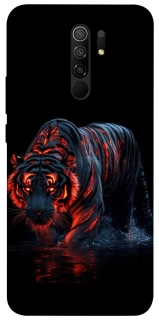 Чохол на Xiaomi Redmi 9 fire tiger фото 1 з 1