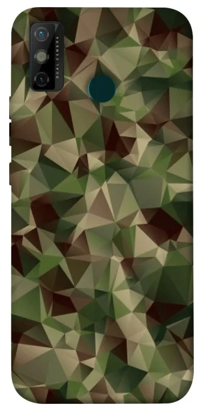 Чохол на TECNO Spark 6 Go camouflage v2 фото 1 з 1