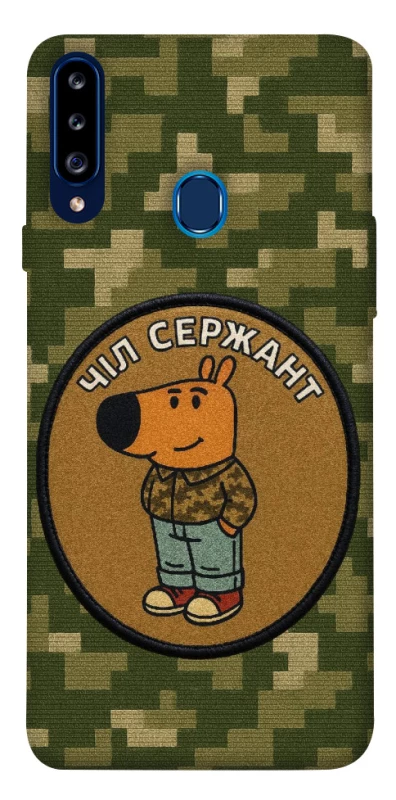 Чохол на Samsung Galaxy A20s Чіл сержант фото 1 з 1