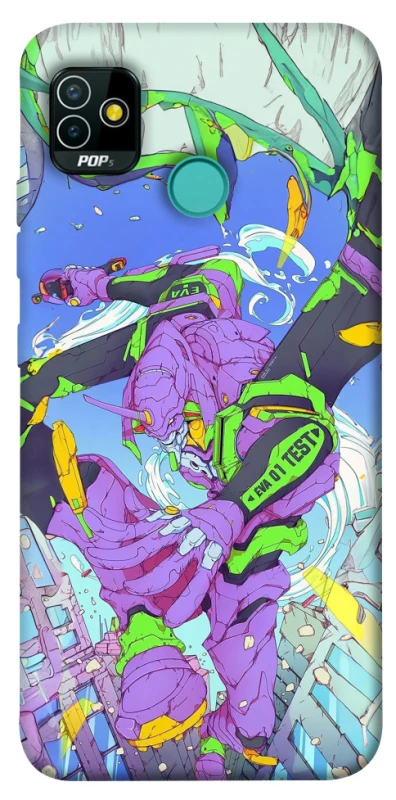 Чохол на TECNO POP 5 Євангеліон v2 фото 1 з 1