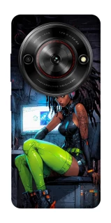 Чехол на ZTE Nubia Focus Cyber girl фото 1 из 1